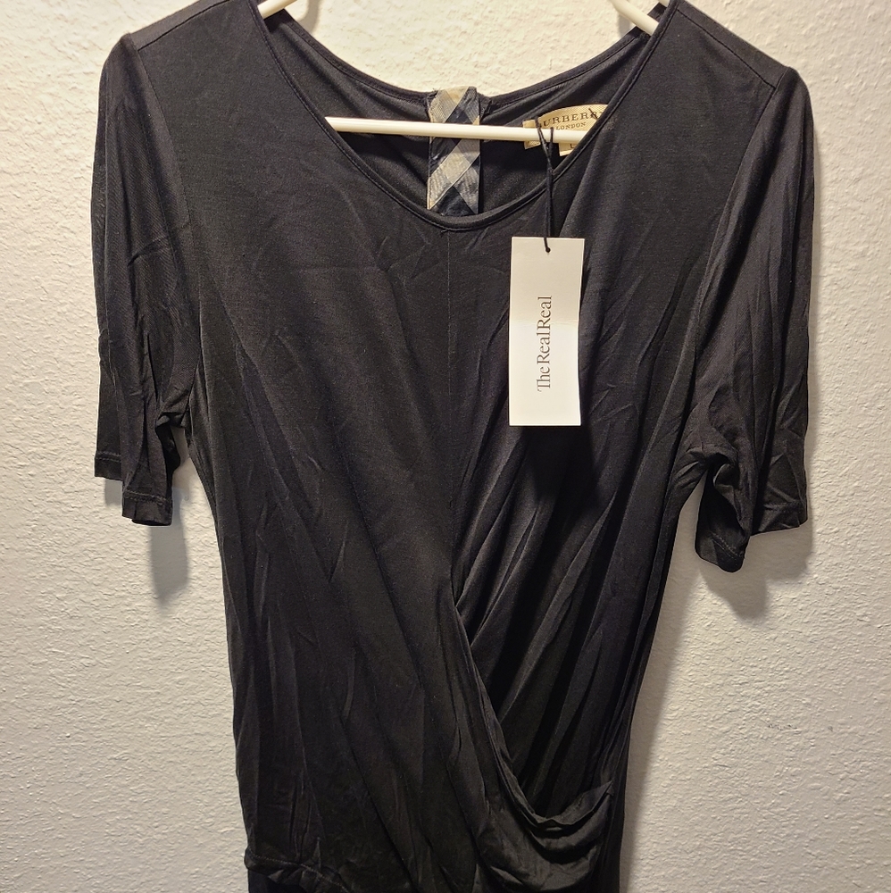 Burberry Jersey Wrap Dress from TRR